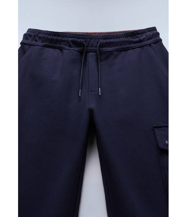 K M-BOX LOGO CARGO BLU MARINE 