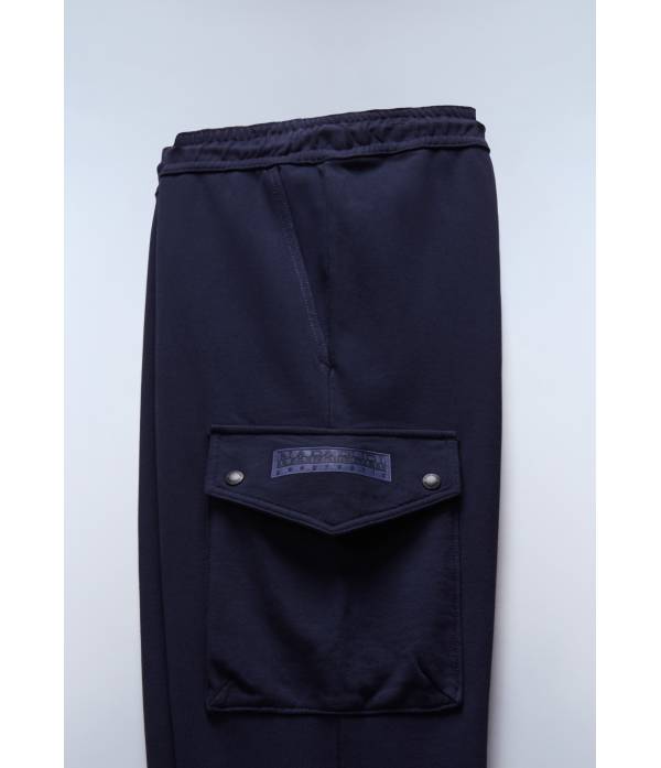 K M-BOX LOGO CARGO BLU MARINE 