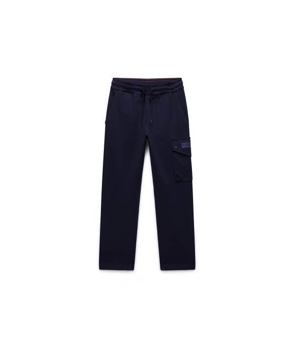 K M-BOX LOGO CARGO BLU MARINE 