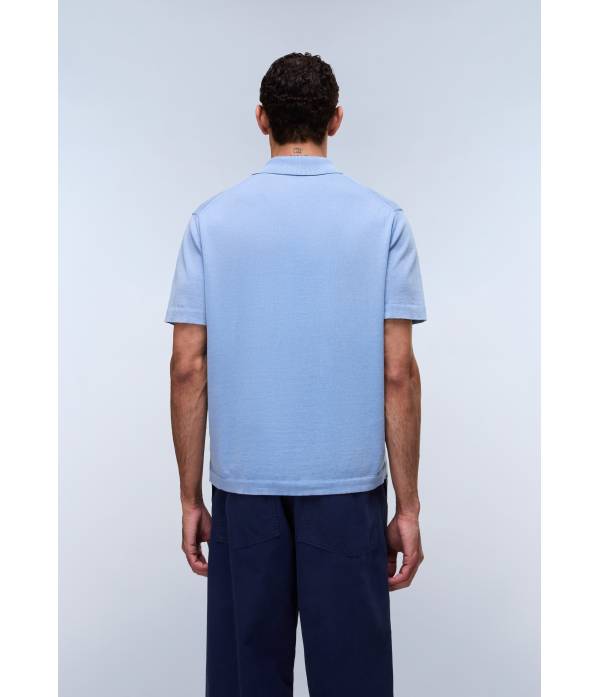 D-HUDSON POLO SS BLUE JASPER B9A 