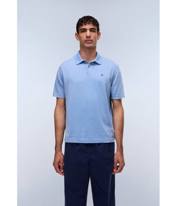 D-HUDSON POLO SS BLUE JASPER B9A 