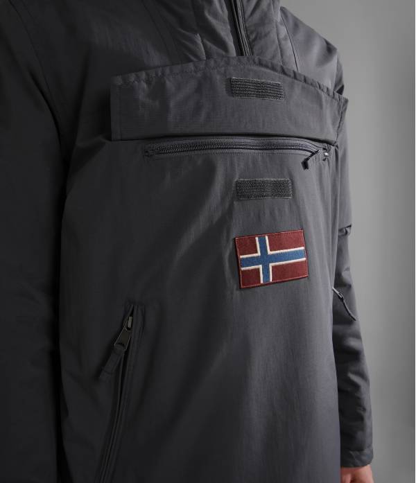 RAINFOREST POCKET 2 DARK GREY SOLID