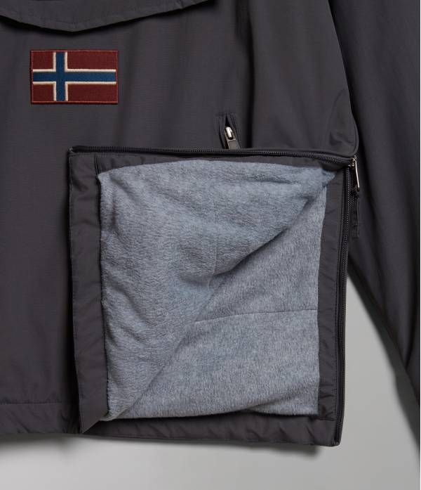 RAINFOREST POCKET 2 DARK GREY SOLID