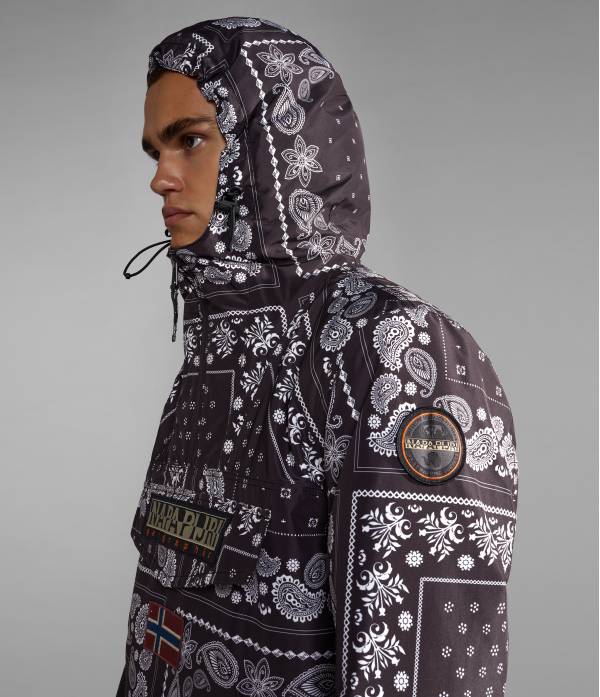 RAINFOREST PKT PRT 2 BLACK AOP F5P