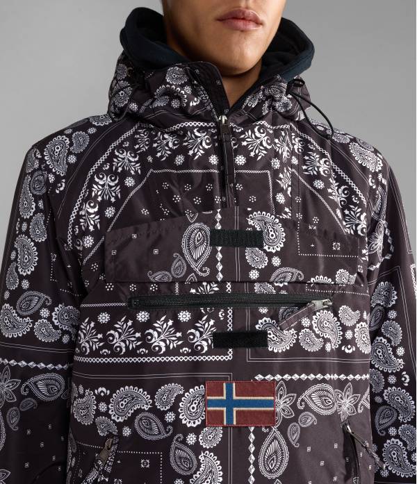 RAINFOREST PKT PRT 2 BLACK AOP F5P