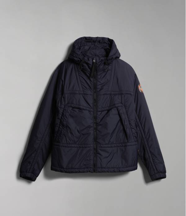 CIRCULAR PARKA BLU MARINE 