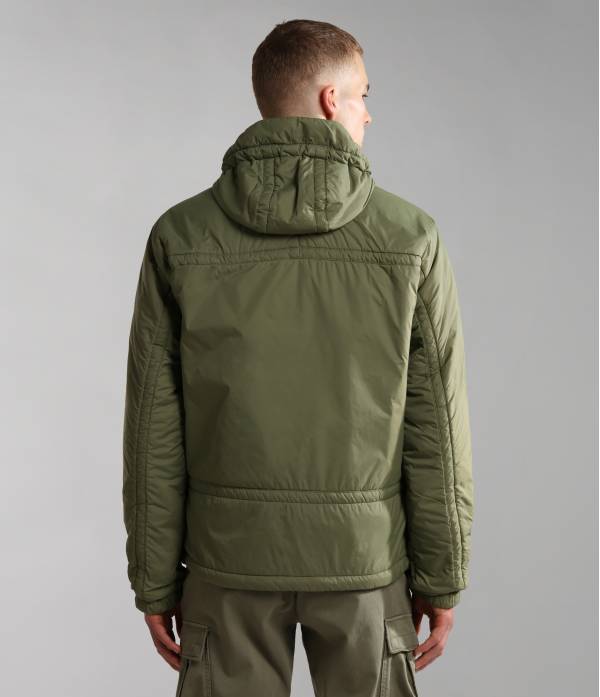 CIRCULAR PARKA GREEN LICHEN