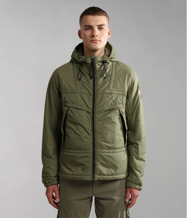 CIRCULAR PARKA GREEN LICHEN 