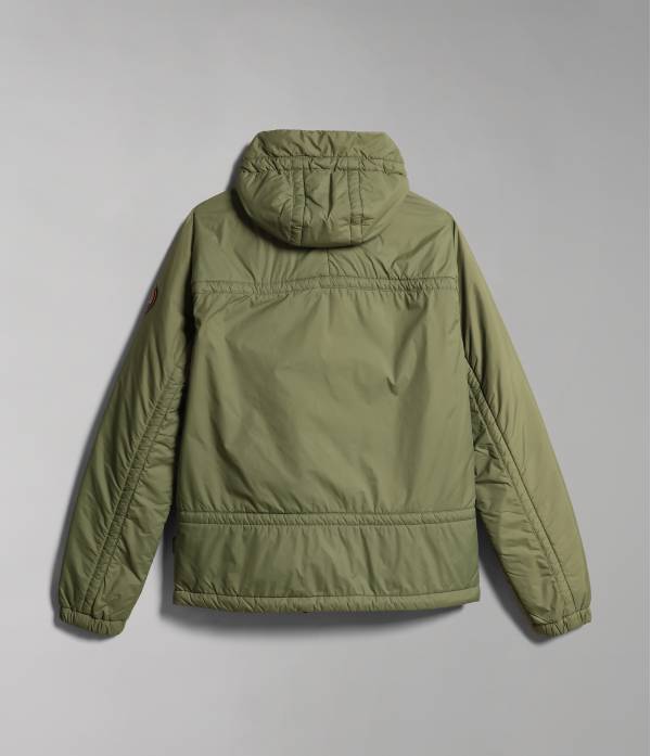 CIRCULAR PARKA GREEN LICHEN