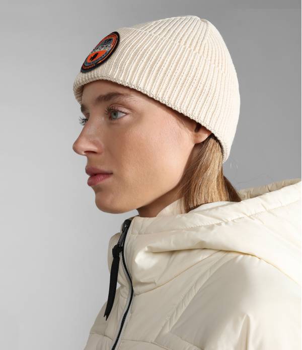 CIRCULAR BEANIE WHITECAP GRAY