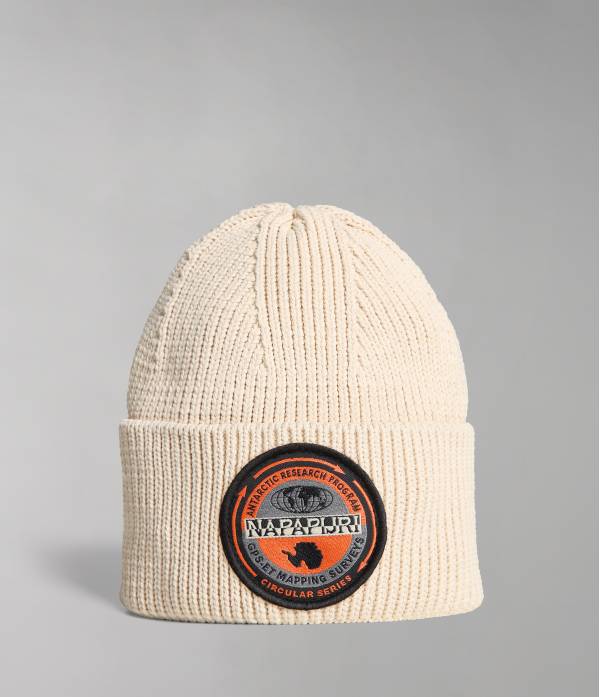 CIRCULAR BEANIE WHITECAP GRAY