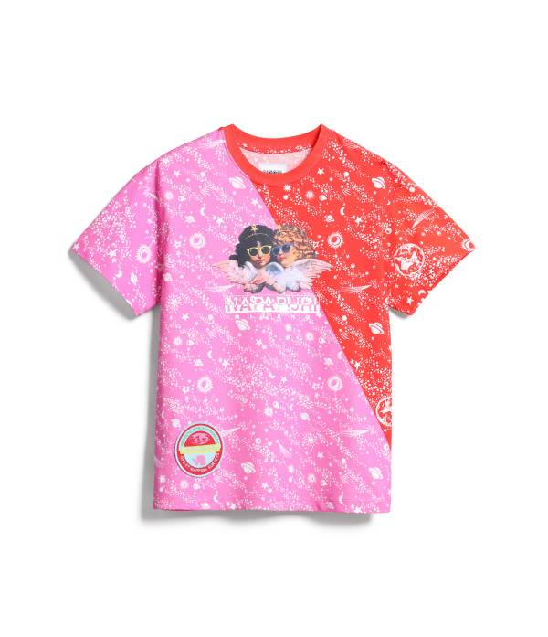 S-FIORUCCI AOP W PINK STARS FK6