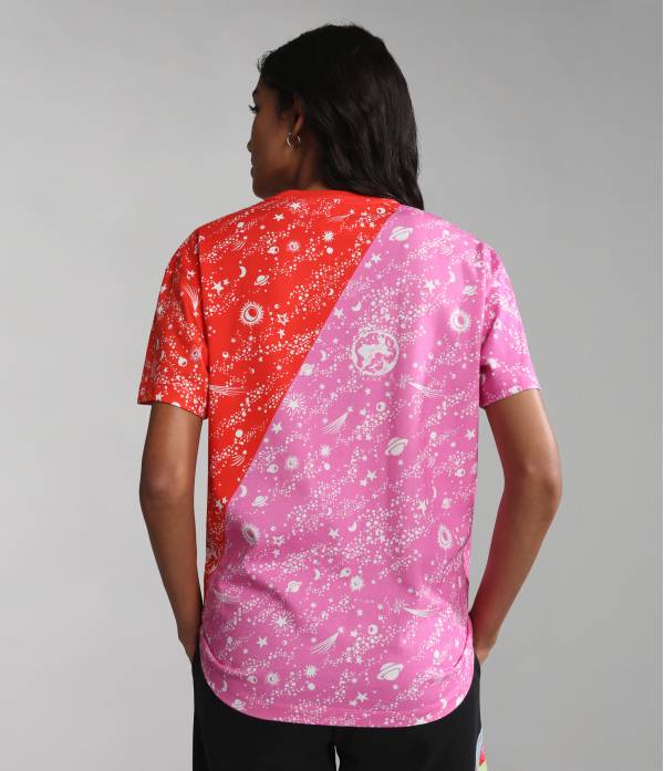 S-FIORUCCI AOP W PINK STARS FK6 