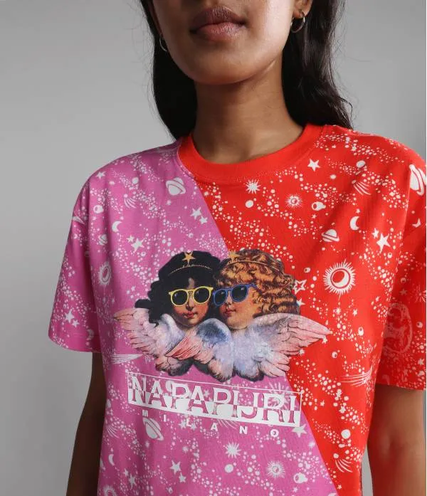 S-FIORUCCI AOP W PINK STARS FK6