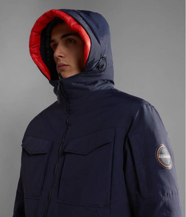 20-22 FIELD JACKET BLU MARINE
