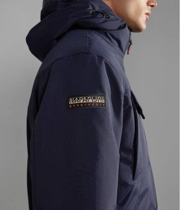 20-22 FIELD JACKET BLU MARINE