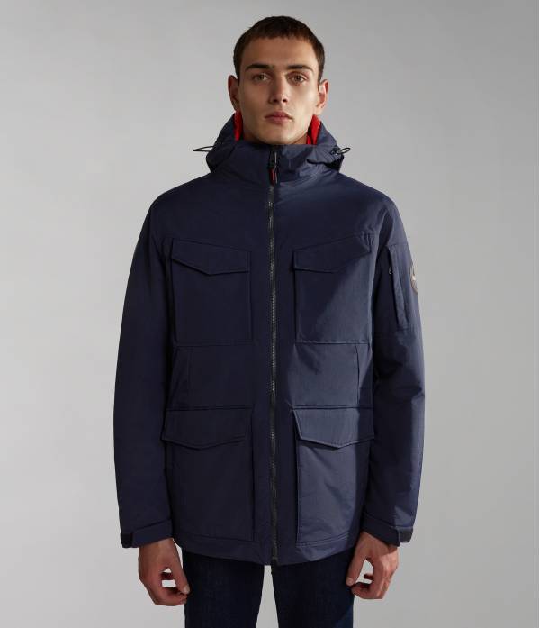 20-22 FIELD JACKET BLU MARINE 