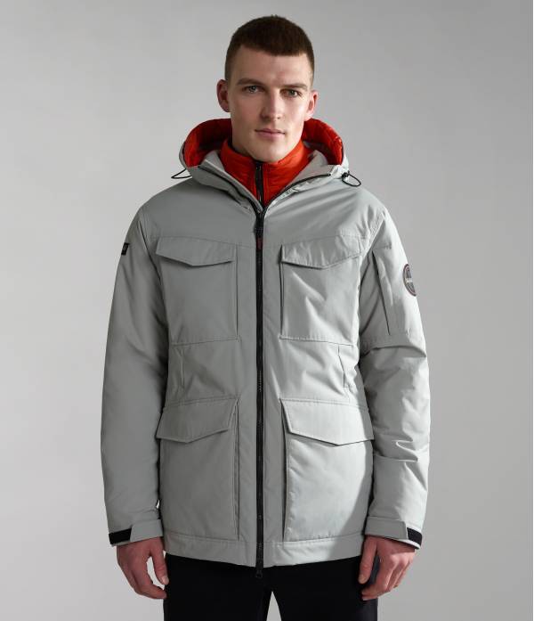 20-22 FIELD JACKET GRAY GHOST