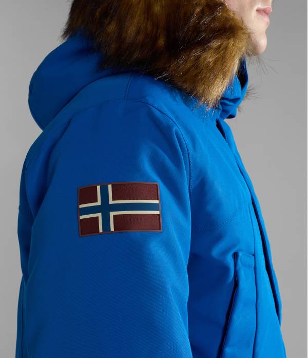 A-DNA EXPLORER PARKA BLUE CLASSIC 