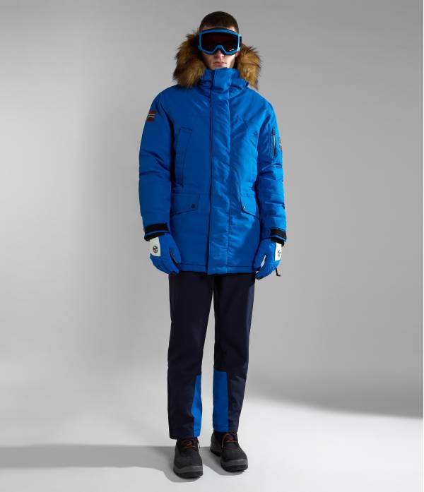 A-DNA EXPLORER PARKA BLUE CLASSIC