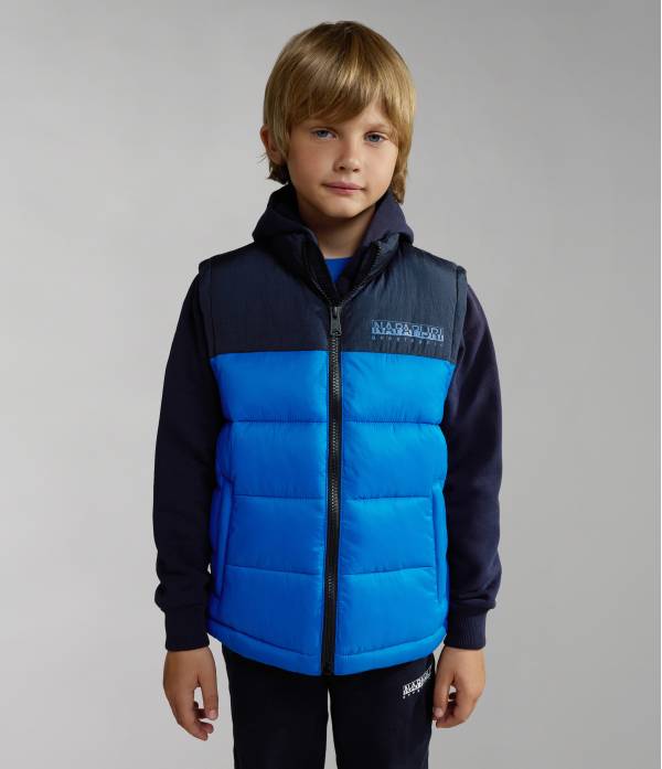 K A-HORNELEN VEST BLUE CLASSIC
