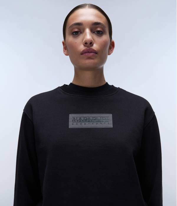 B-BOX LOGO C W BLACK 041 