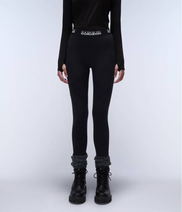 M-BOX LOGO LEGGINGS W BLACK 041 