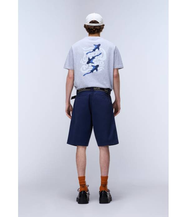 S-ELIOR SS LIGHT GREY MELANGE 