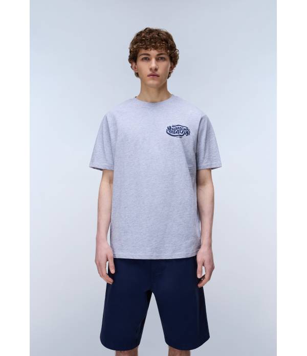 S-ELIOR SS LIGHT GREY MELANGE 