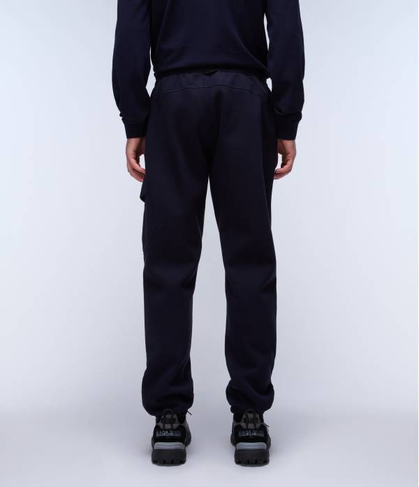 M-BADGE CARGO BLU MARINE