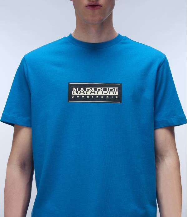 S-BOX LOGO SS BLUE SAPPHIRE 