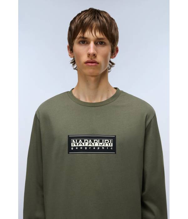 S-BOX LOGO LS TEA LEAF G0A