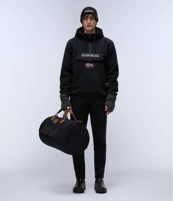 T-BURGEE CURLY BLACK 041