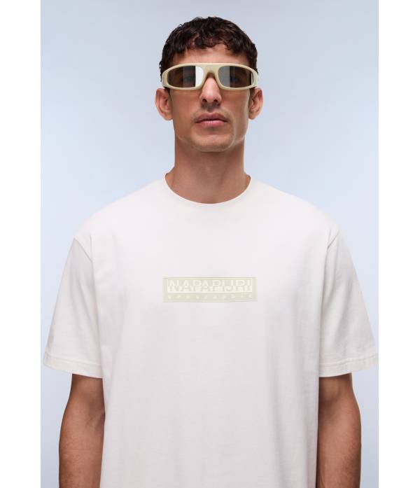 S-BOX LOGO SS 1 WHITE WHISPER 