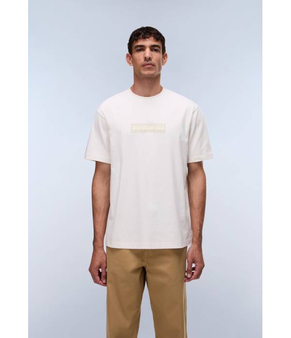 S-BOX LOGO SS 1 WHITE WHISPER 