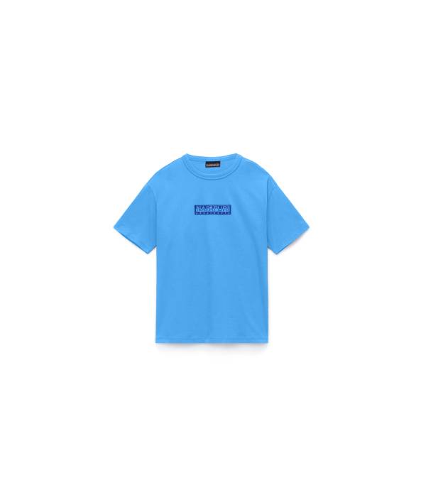 K S-NEW BOX LOGO SS BLUE JASPER B9A 