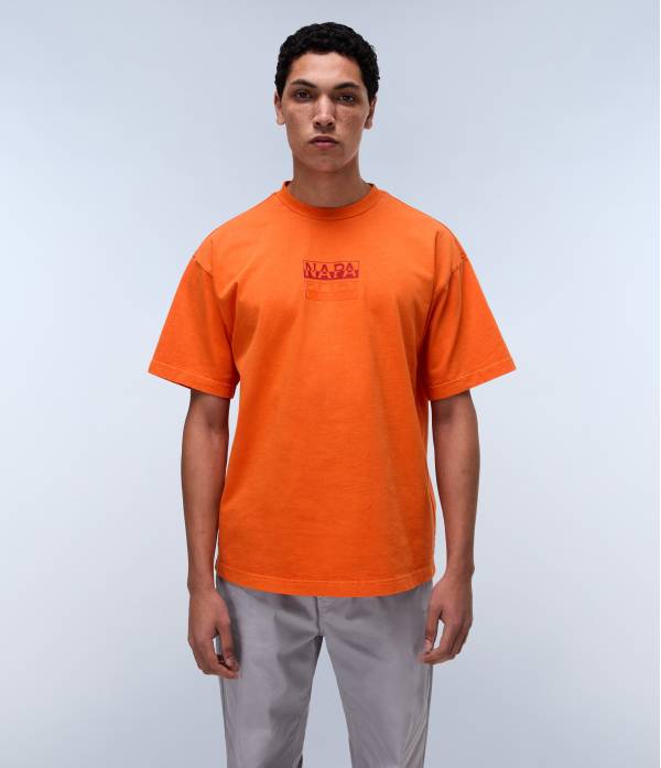 S-CORTONA SS SUM ORANGE RED