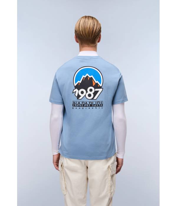 S-MONTEPIANA SS FADED DENIM I84 