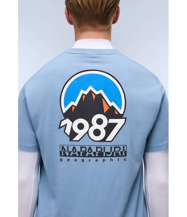 S-MONTEPIANA SS FADED DENIM I84 