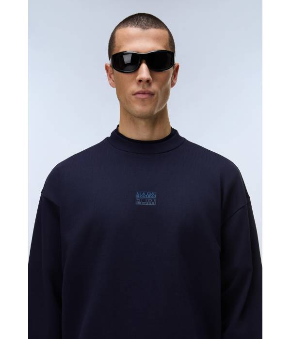 B-ELEVATED LOGO C BLU MARINE 