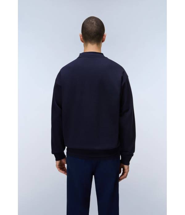 B-ELEVATED LOGO C BLU MARINE 