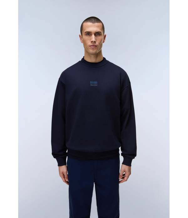 B-ELEVATED LOGO C BLU MARINE 