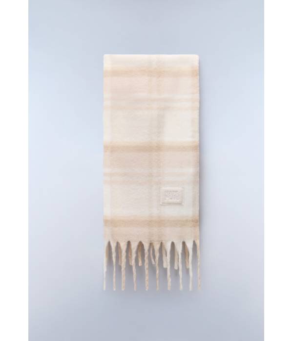 F-PENIA SCARF W BEIGE DIMITY 