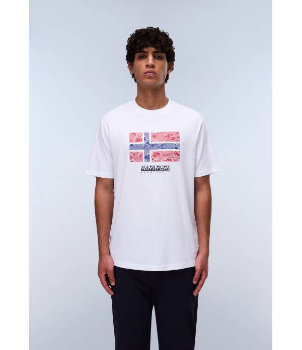 S-DRAPEAU SS BRIGHT WHITE 002 