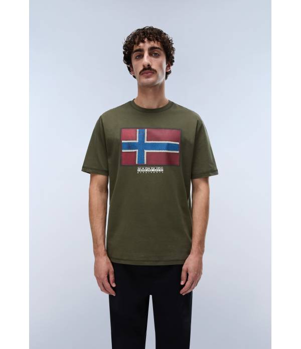 S-FLAG TIKI SS OLIVE NIGHT G1F 