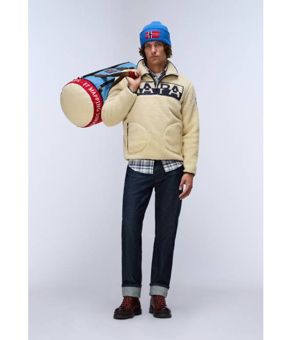 T-ARCHIVE FLEECE HZ PUTTY N5E 
