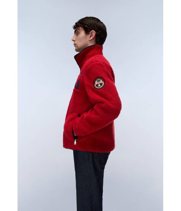 T-ARCHIVE FLEECE HZ HAUTE RED R1F 