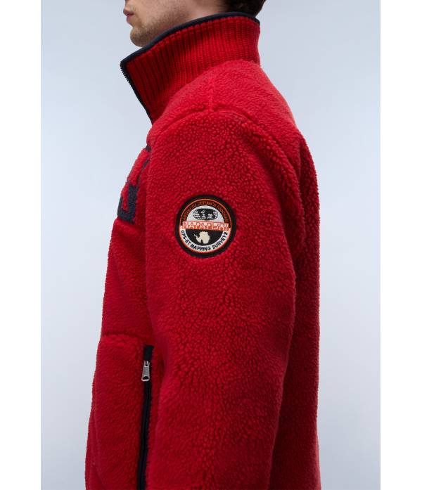 T-ARCHIVE FLEECE HZ HAUTE RED R1F 