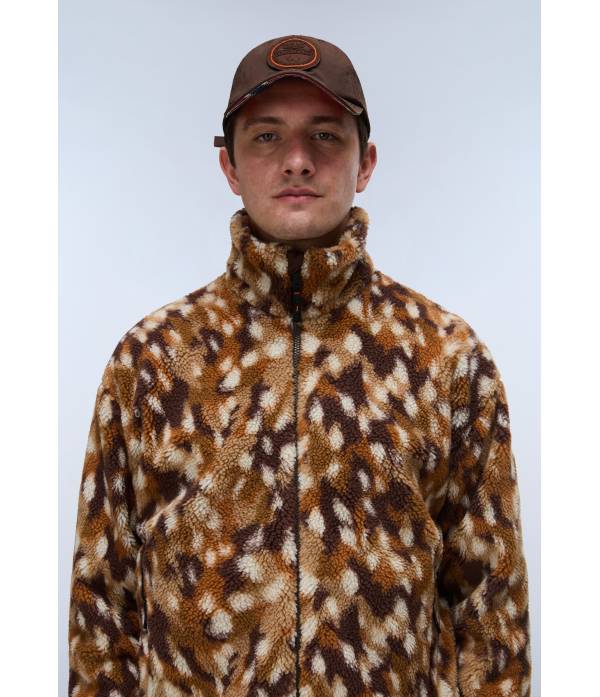 T-FLEECE FZ AOP BAMBY FDW 
