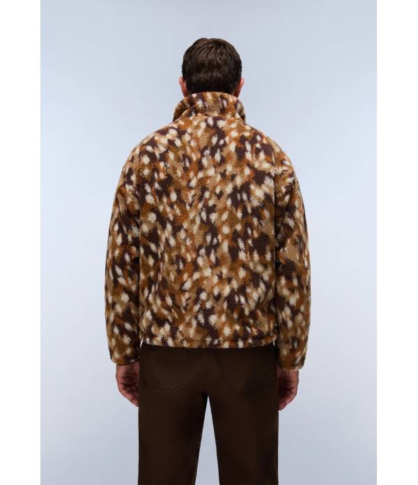 T-FLEECE FZ AOP BAMBY FDW 